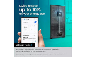 Samsung Bespoke AI Series 6 SpaceMax Integrated Smart 70/30 Fridge Freezer - Sliding Hinge | BRB70F26DES0EU