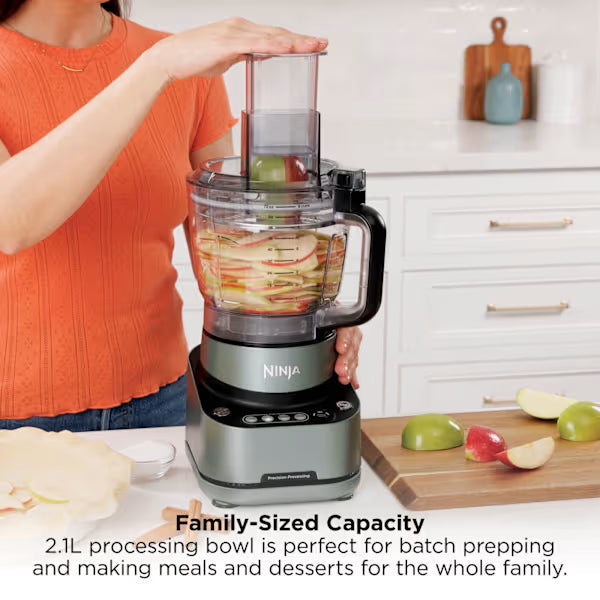 Ninja PrecisionPro Food Processor - Grey | BZ651UK