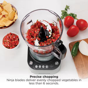 Ninja PrecisionPro Food Processor - Grey | BZ651UK