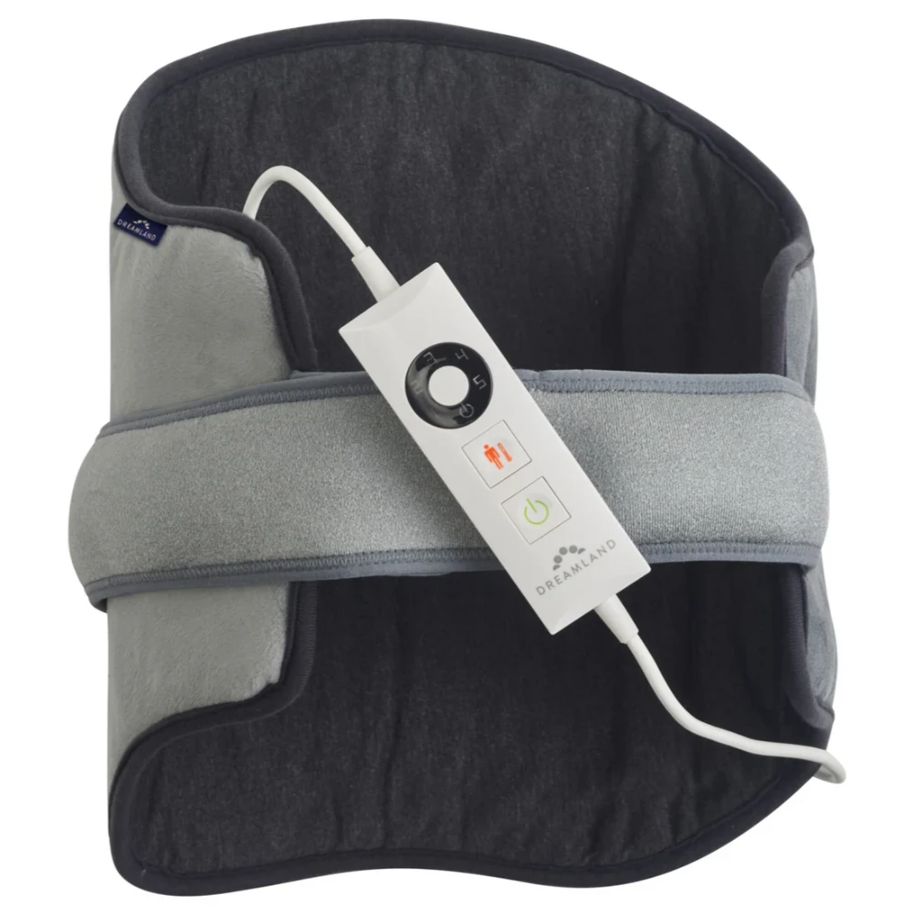 Dreamland Revive Me Lumbar Back Heat Pad - Grey | 16966