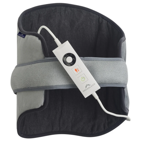 Dreamland Revive Me Lumbar Back Heat Pad - Grey | 16966