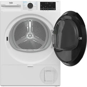 Beko 9kg Heat Pump Tumble Dryer with IronFinish - White | B5T4923NIW