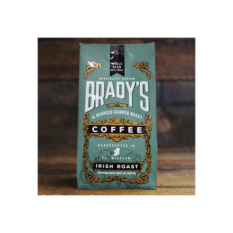 Bradys Coffee 6 Degrees Darker Roast Coffee 227g Wholebean | CB010WB