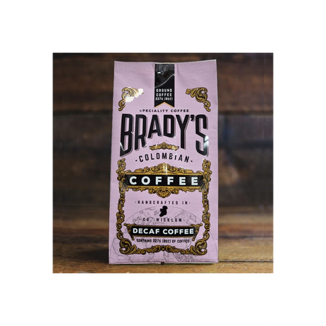Bradys Coffee Colombian Decaf Ground 227g | CB011