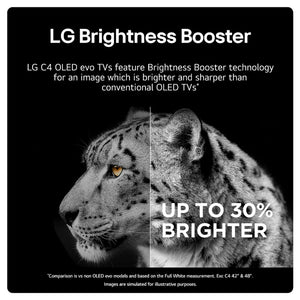 LG 42" C4 OLED Evo 4K Smart TV | OLED42C44LA.AEK
