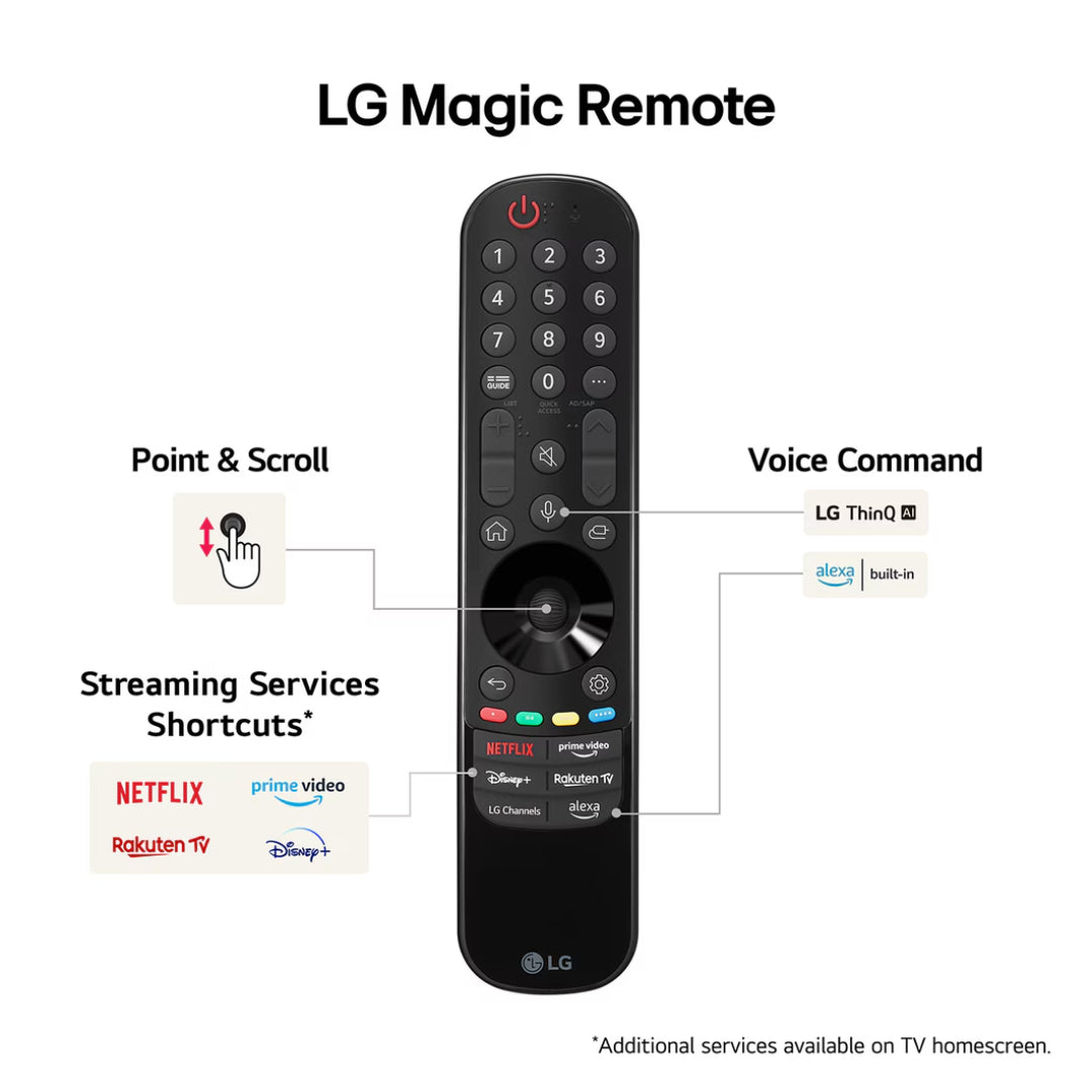 LG 42" C4 OLED Evo 4K Smart TV | OLED42C44LA.AEK