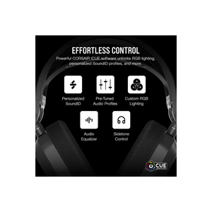 Corsair HS80 Max Wireless Gaming Headset - Steel Gray | 106-CA-9011295-EU