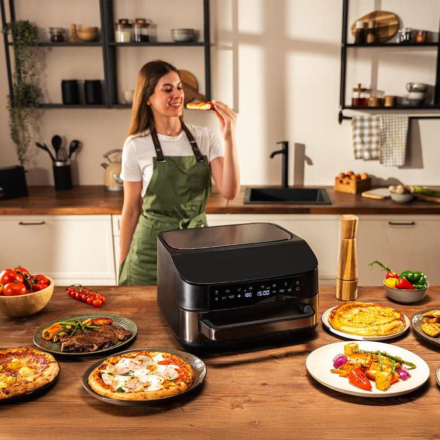 Cecotec 7 Litre Air Fryer / Pizza Oven 1350w - Black | 000463