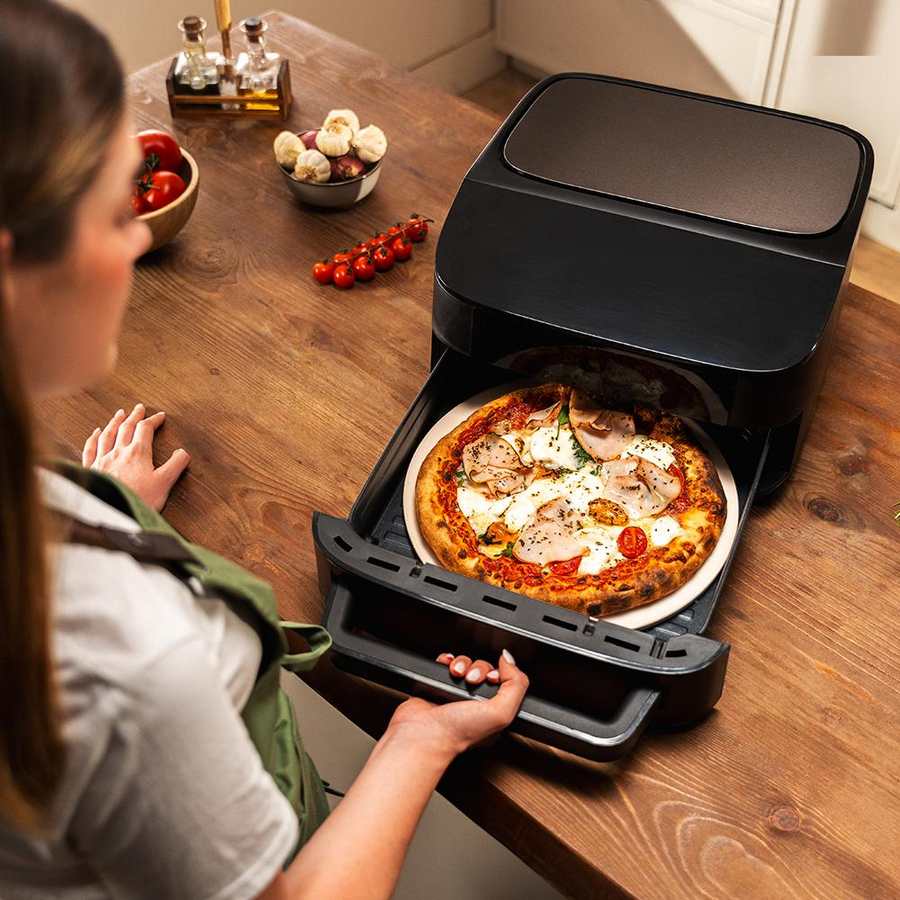 Cecotec 7 Litre Air Fryer / Pizza Oven 1350w - Black | 000463