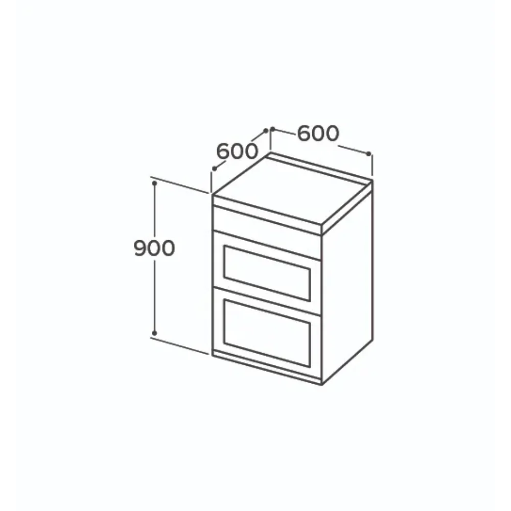 CDA 60cm Dual Fuel Freestanding Cooker with Airfry - Black | CFD600MB
