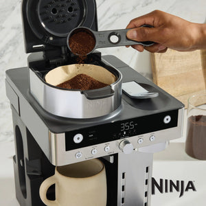 Ninja Prestige DualBrew System Pod and Filter Coffee Machine - Stainless Steel and Black | CFN802UK