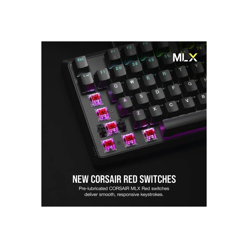 Corsair K70 CORE RGB Mechanical Gaming Keyboard - Black | 106-CH-910971E-UK