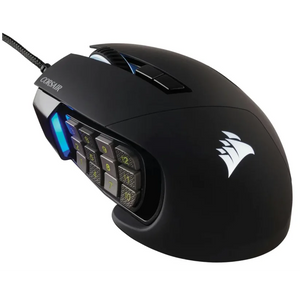 Corsair Scimitar RGB Elite Optical MOBA/MMO Gaming Mouse - Black | 106-CH-9304211-EU