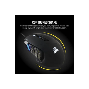 Corsair Scimitar RGB Elite Optical MOBA/MMO Gaming Mouse - Black | 106-CH-9304211-EU