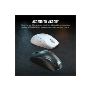 Corsair M75 Lightweight RGB Wireless Gaming Mouse - Black | 106-CH-931D010-EU