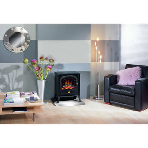 Dimplex Club 2KW Optiflame Electric Fire Stove with Remote Control | CLB20E