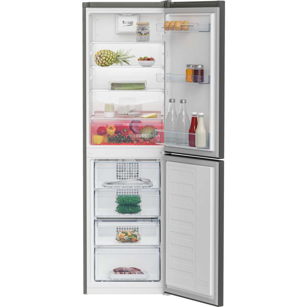 Beko Pro HarvestFresh 182.40cm 50/50 Fridge Freezer - Anthracite | CNG4582VA
