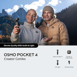 DJI Osmo Pocket 4 Creator Combo | CP.OS.00000544.04