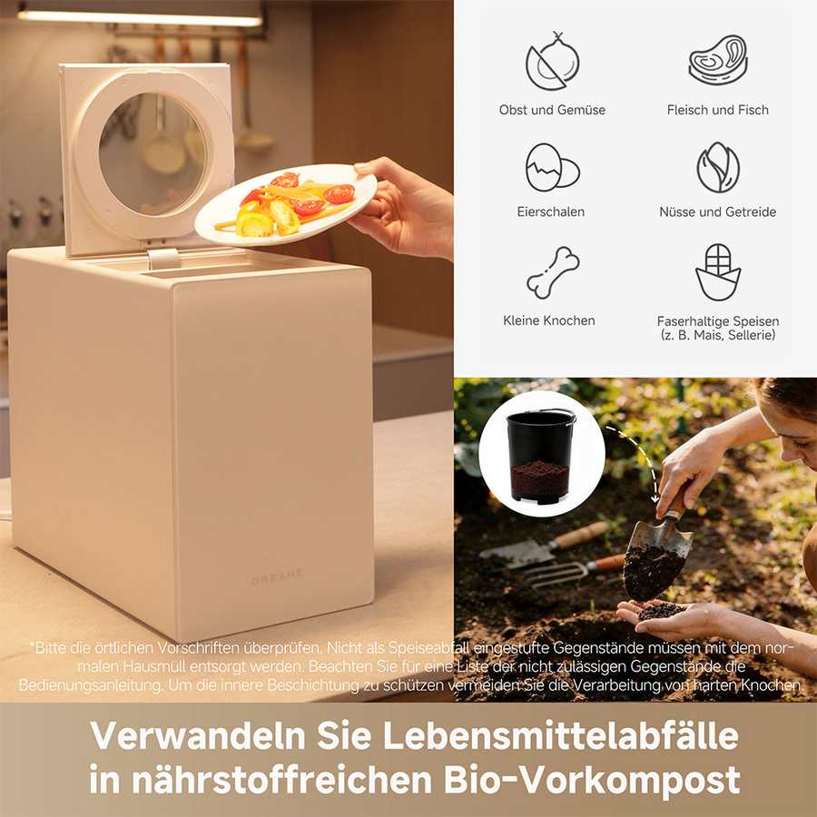 Dreame SF25 Electronic Food Waste Disposer - Beige | CVF70A