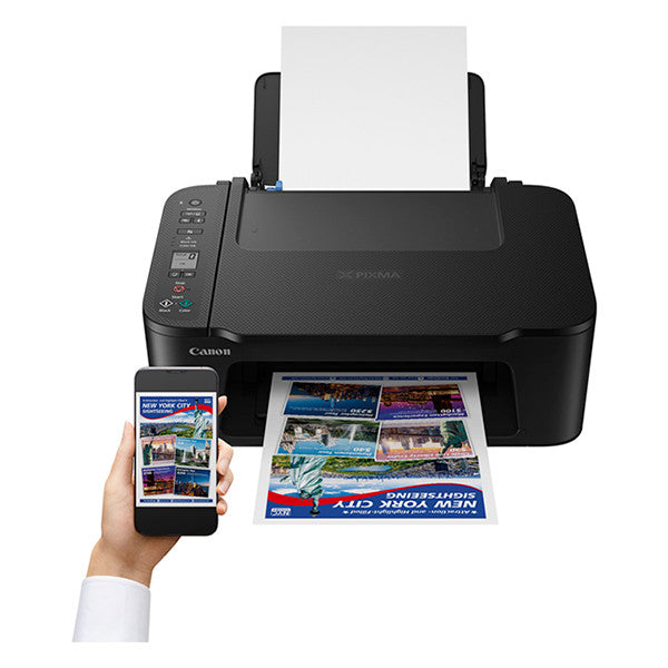 Canon PIXMA All in One Wireless Colour Inkjet Photo Printer - Black | TS3750i