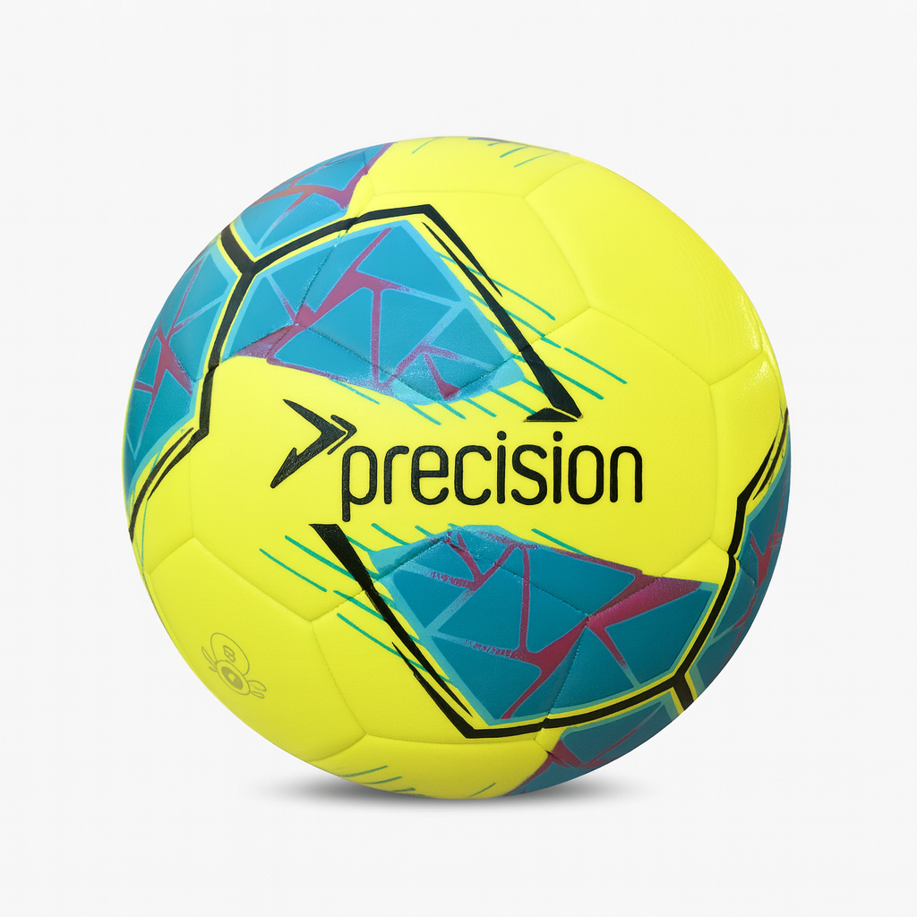 Precision Fusion FIFA Basic Training Ball Size 5 - Yellow / Teal / Cyan / Red | PRF2665