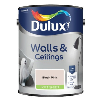 Dulux Soft Sheen 5 Litre - Blush Pink | 5922504
