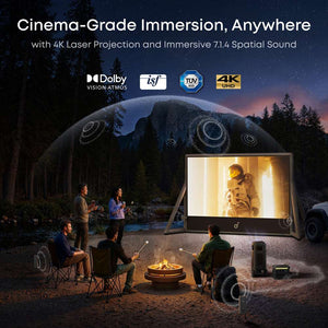 Soundcore Nebula X1 Pro 4K Triple Laser Projector Mobile Theater Station | D21512F1