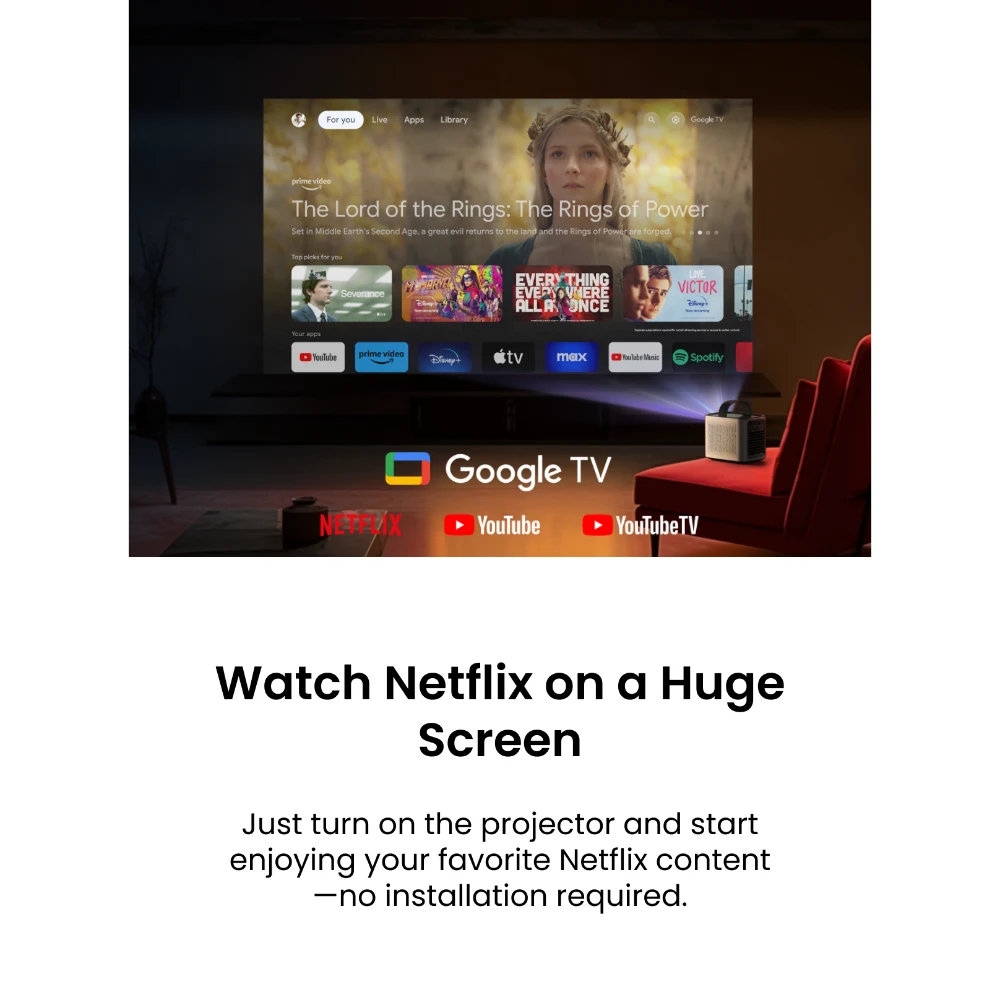 Nebula Mars 3 Air Projector Carry Case Bundle - Black | N2325212