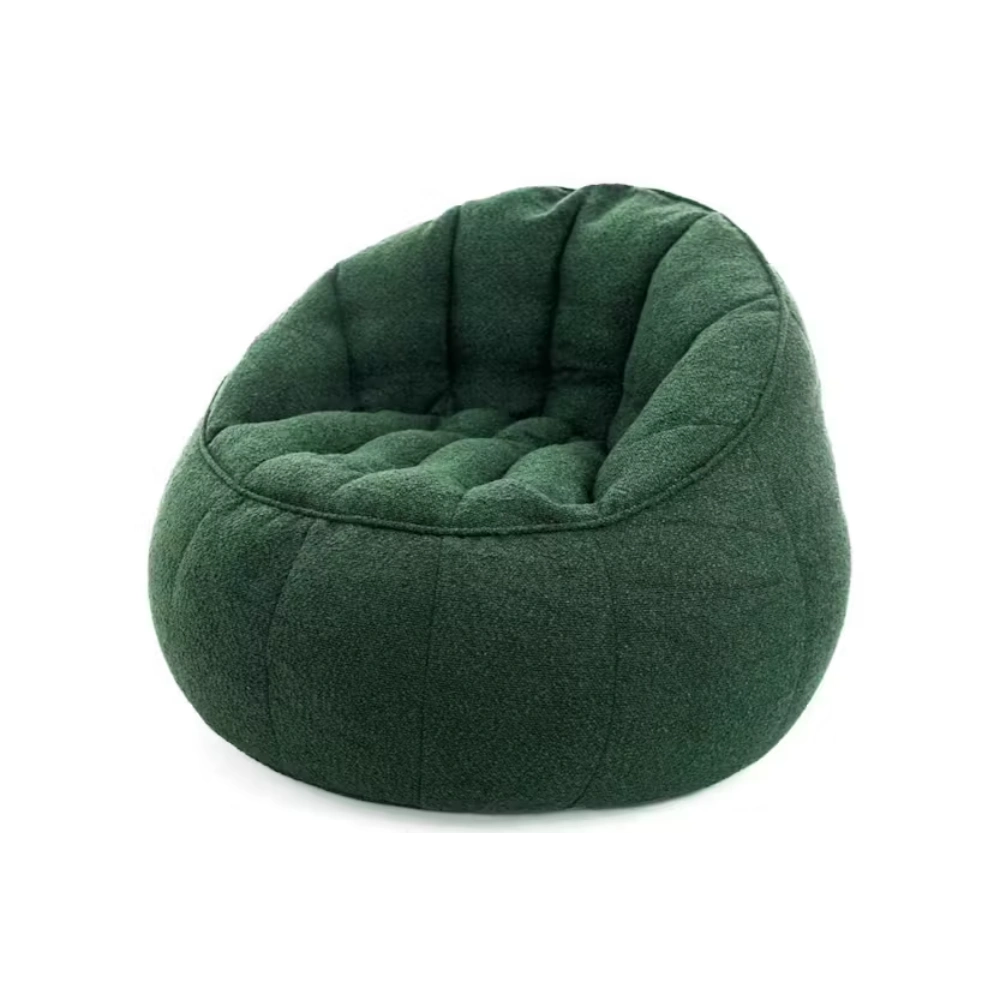 Elephant Boucle Chair Bean Bag - Forest Green | EBOTER21