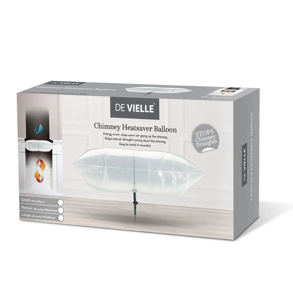 De Vielle Eco Chimney Heatsaver Balloon Small 300x280mm | DEF769273