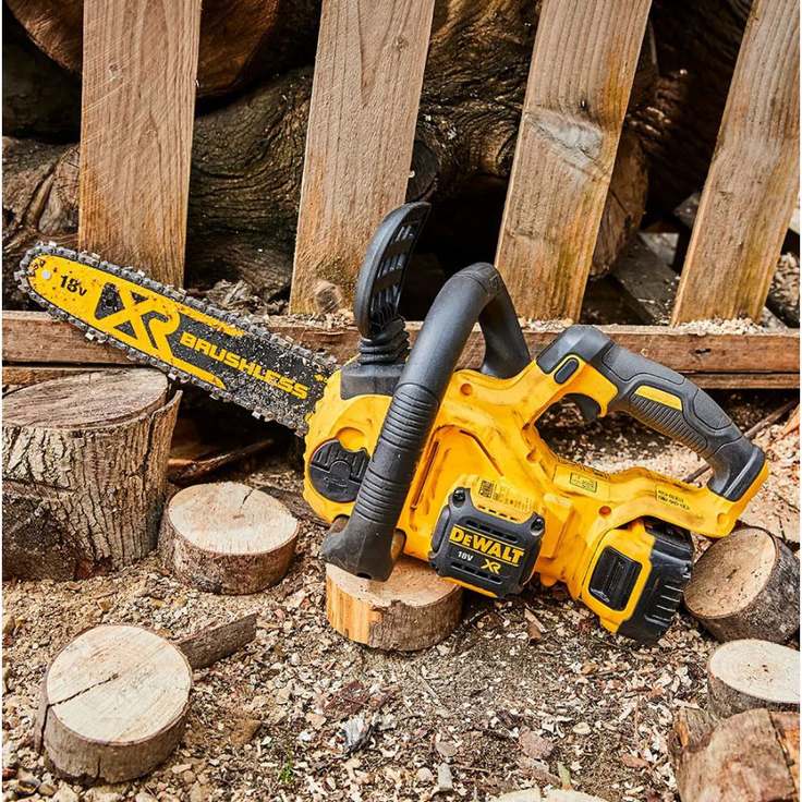Dewalt DCMCS565P1 XR Brushless Chainsaw 18V 1 x 5.0Ah Li-ion Battery | DEWDCMCS565P