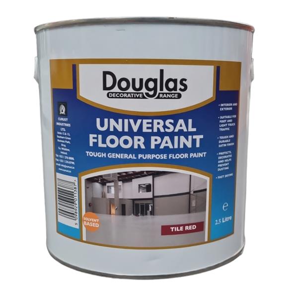 Douglas Universal Floor Paint 5 Litre - Tile Red | DPJ50005