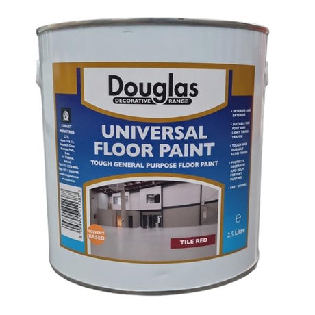 Douglas Universal Floor Paint 5 Litre - Tile Red | DPJ50005