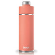 Ninja Thirsti 700ml insulated travel bottle in coral pink with stainless steel cap and band, featuring white Ninja branding on the cylindrical body