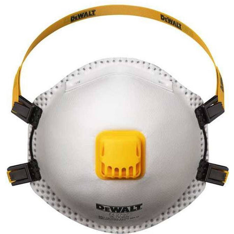 DeWalt FFP3 Disposable Particulate Respirator Face Mask 5 Pack | DWRFFP35