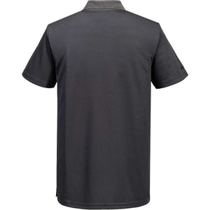 Portwest DX410 DX4 Polo Shirt - Metal Grey - Medium | DX410MGRM
