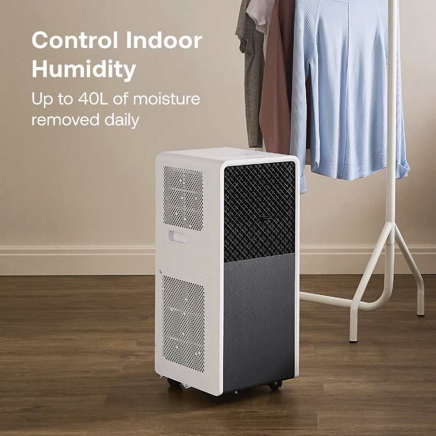 Dimplex ECOiQ Eco Air Portable Air Conditioner and Dehumidifier 12,000 BTU 3.5kw - White | DXPAC001