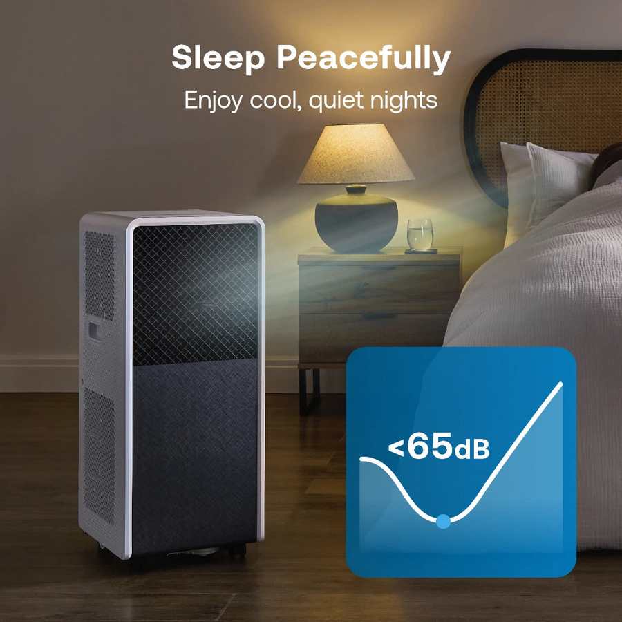 Dimplex ECOiQ Eco Air Portable Air Conditioner and Dehumidifier 12,000 BTU 3.5kw - White | DXPAC001