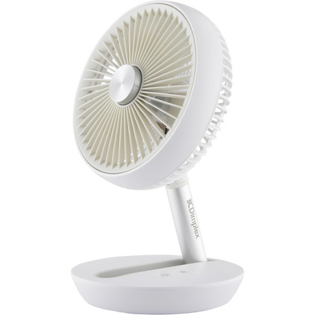 Dimplex Cordless Rechargable Desk Top Fan 6 inch - White | DXRCFN