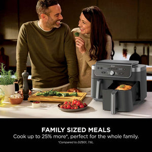 Ninja DualZone XL  Dual Twin Drawer Air Fryer | DZ901UK