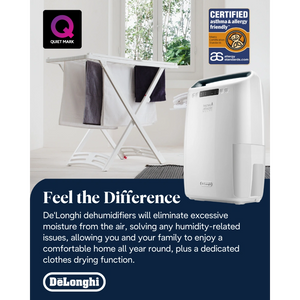 DeLonghi Tasciugo AriaDry Dehumidifier 16 Litre | DEXD216RF