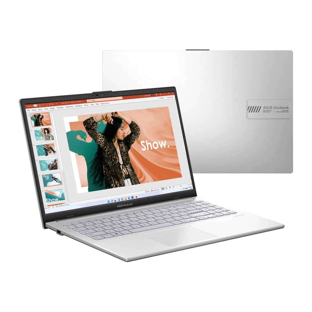 Asus Vivobook Go 15 15.6 Inch 4GB 128GB Laptop - Silver | E1504GA-NJ571WS