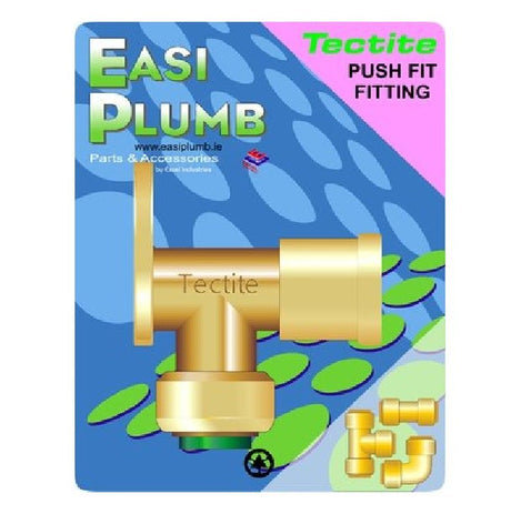 Easi Plumb 1/2" Tectite Wall Plate Elbow | EPT17W12