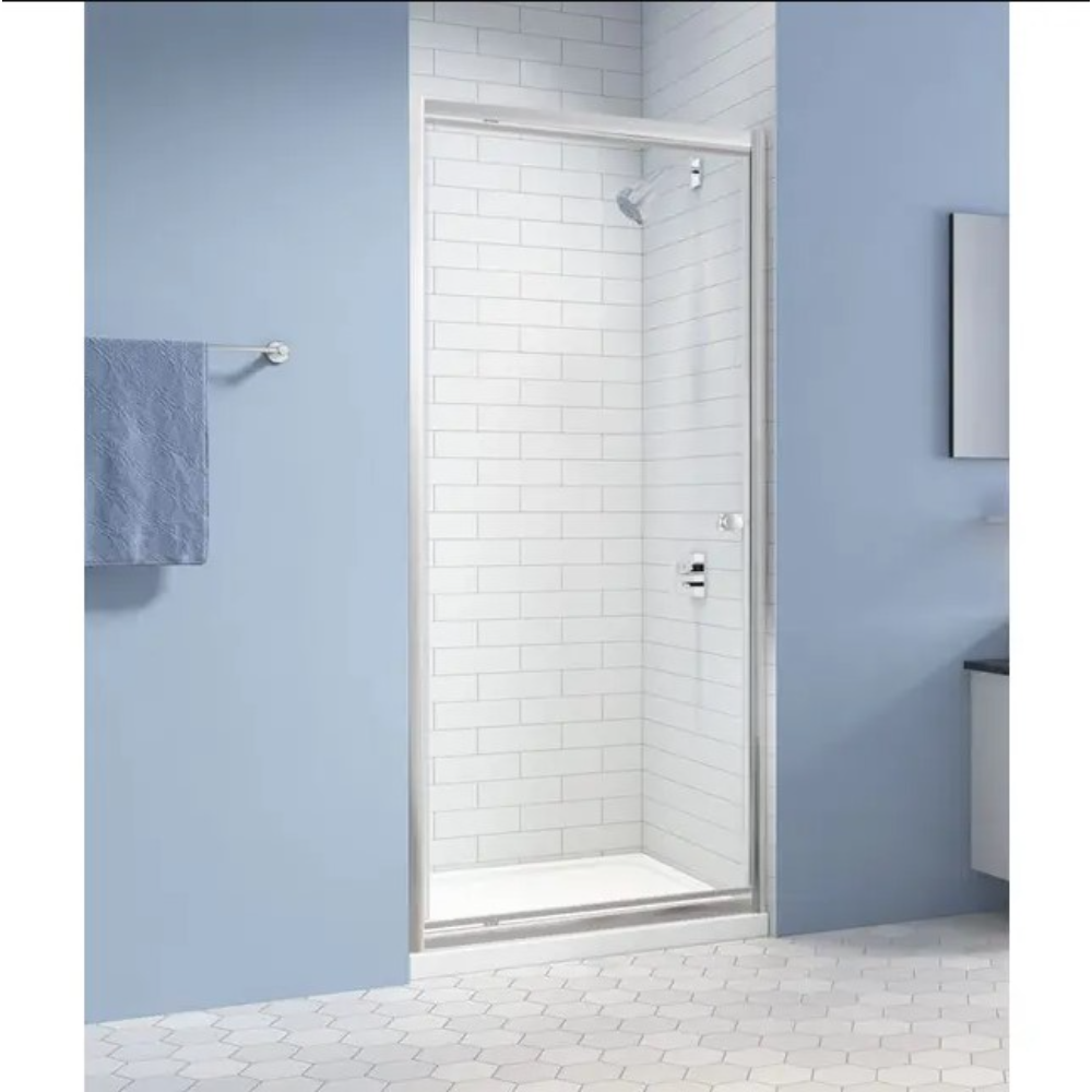 MERLYN Easy Bifold Shower Door | Chrome | 700mm to 900mm