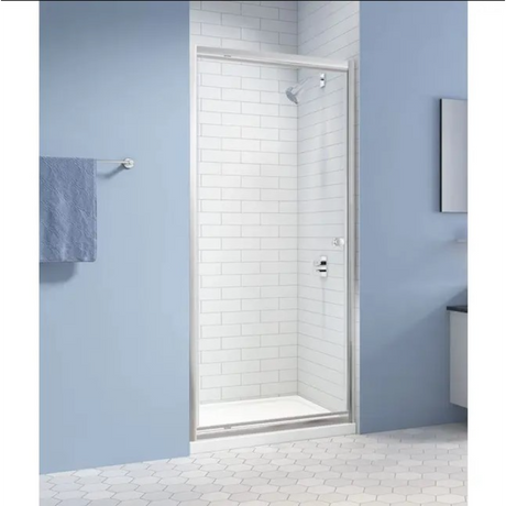 MERLYN Easy Bifold Shower Door | Chrome | 700mm to 900mm