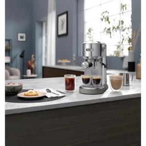 DeLonghi Dedica Duo Espresso Coffee Machine - Stainless Steel | EC890.M