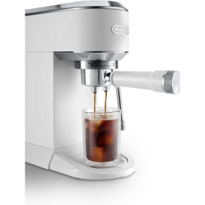 DeLonghi Dedica Duo Espresso Coffee Machine - White | EC890.WI