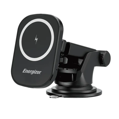Energizer 15W Magnetic QI Wireless In Car Phone Charger Vent/Windscreen Mount | CA007