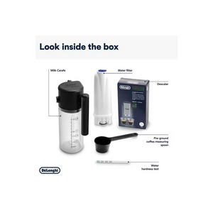 DeLonghi Magnifica Start Fully Automatic Bean to Cup Coffee Machine - Black | ECAM220.60.B