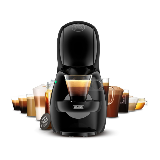 Delonghi Nescafé Dolce Gusto Piccolo XS Pod Coffee Machine Bundle - Black | EDG210.BGY